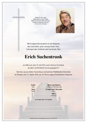 Traueranzeige von Erich Suchentrunk