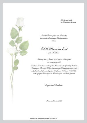 Traueranzeige von Edith Theresia Ent