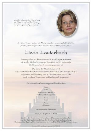 Traueranzeige von Linda Lauterbach